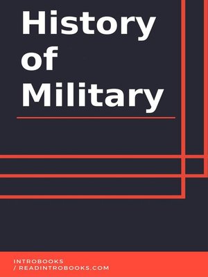 cover image of History of Military